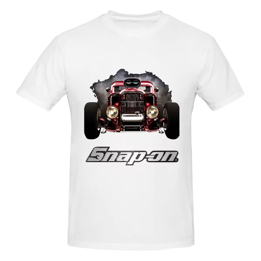 Herren Snap on Tools P-377 Baumwoll-T-Shirt Cool Streetwear Oversize Lässig Hochwertiges T-Shirt Männlich Weiblich Top Unisex Paar Kurzarm