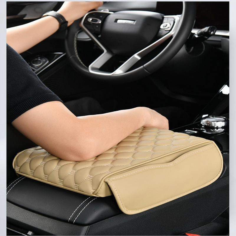 1Pc Popular Car Good Things Car Heightening Storage Armrest Box Pad Memory Cotton Car Storage Box Pad Heightening Pad