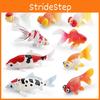 Marine Animal Figurine Pvc Koi Fish Collectible Aquarium Decor For Living Room