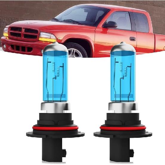Halogen Headlights Fit For Dodge Dakota 1997-2004 Headlight Bulbs,9007/HB5 High/Low Beam + 880/881/H27 Fog Light Bright Light Combo,Plug And
