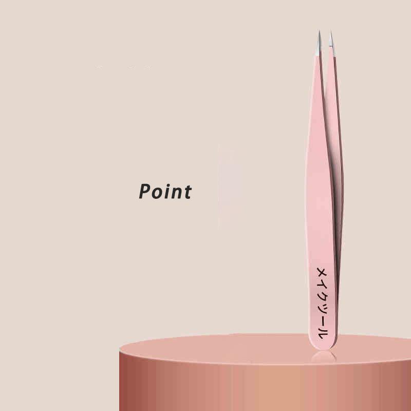 Eyebrow Tweezers Set 1/4 Pcs Stainless Steel Eyebrow Forceps Professional Beauty Tool Set For Facial Hair, Inward Growing