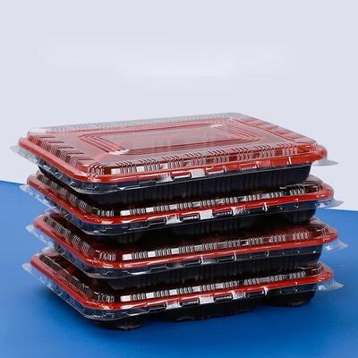 Disposable 4-Compartment Meal Prep Containers