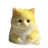 Cute Big Kitty Cat Taba Silicone Fuzzy Super Big Cat Kitten Handmade Squeeze Toy Mochi Toy Hand Relax Stress Release Gift