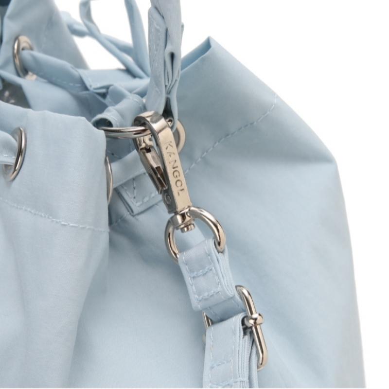 KANGOL Nylon Bucket Bag Light Blue 3392