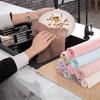 Pineapple Plaid, Kitchen Non-oil Dishcloth, Strong Water Absorption, Cleaning Cloth, Not Easy To Lose Hair, Easy To Clean Square Towel