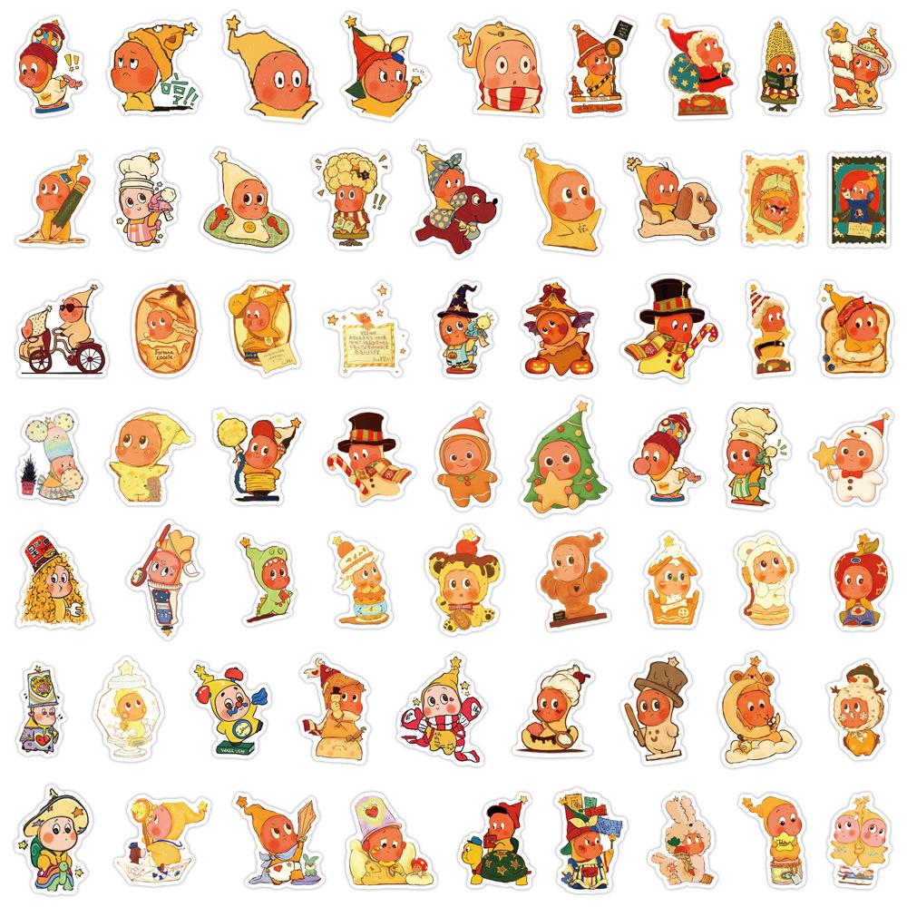 

60 Cute Star People Cartoon Stickers for Journals, DIY, Phone & Laptop