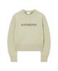 COVERNAT WOMAN Cooper Logo Knit Beige