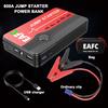 EAFC 2000A/600A  Jump Starter Portable Power Bank 12V Car Battery Booster with Dual USB Ports & LED Flashlight Fast Charging