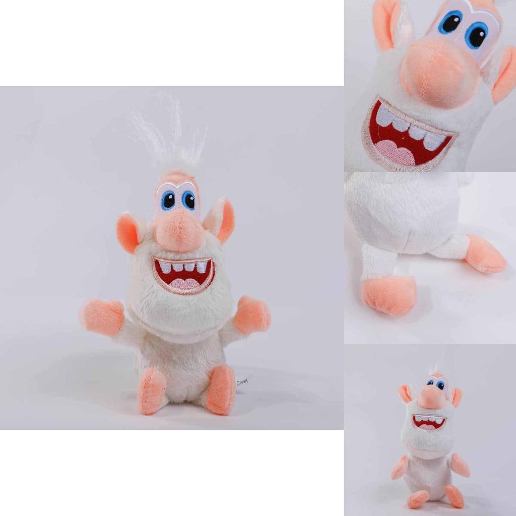 Lovable Anime Buba Boba Small White Pig Brownie Plush Soft Stuffed Toy Gift