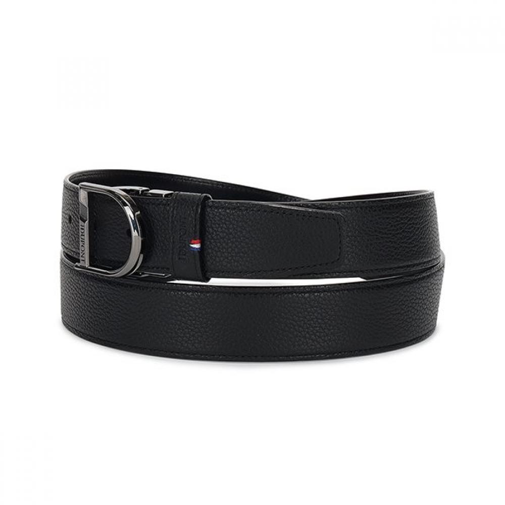 S.t. Dupont D Logo Buckle Reversible Belt Black 35mm