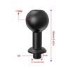 36mm Length Fully Rotating 17mm Ball Joint To 1/4 Screw Attachment Conversion Adapter For Picture Recording Devices
