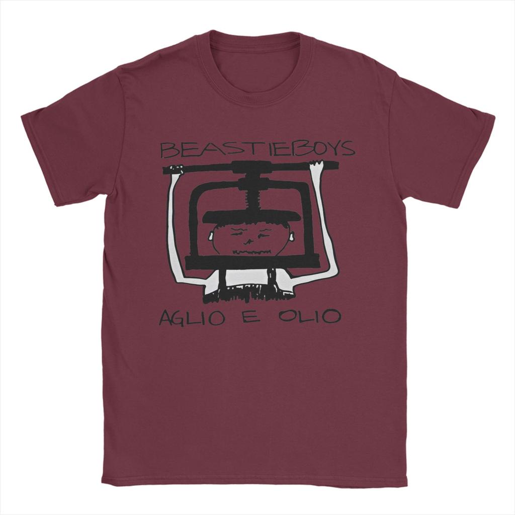 Kaufe Beastie Boys Baumwoll-T-Shirt für Herren Strand AGLIO E OLIO
