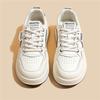 Damen Vielseitige Weiße Flache Dicke Sohle Schuhe - Frühling/Herbst 2025, Runde Zehenpartie Lässige Dad-Sneakers