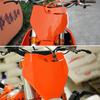 Motorrad Vordere Nummerntafel Kunststoffabdeckung Für KTM SX SX-F XC XC-F 125-450 2016-2017 Motocross Enduro Dirt Pit Bike Zubehör