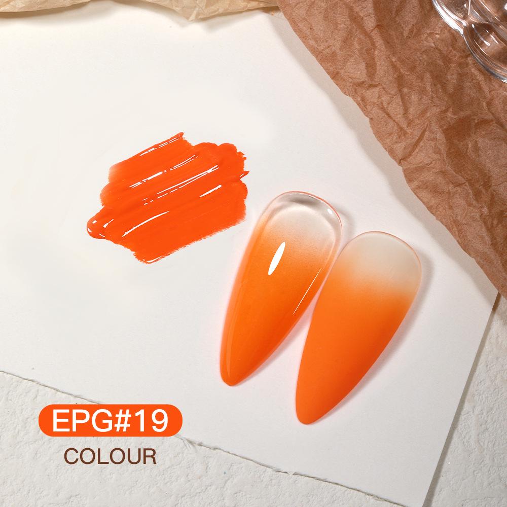 AS Rouge Pat Gel Nail Polish: High Saturation, Thick Gradient Blush Smudge Gel