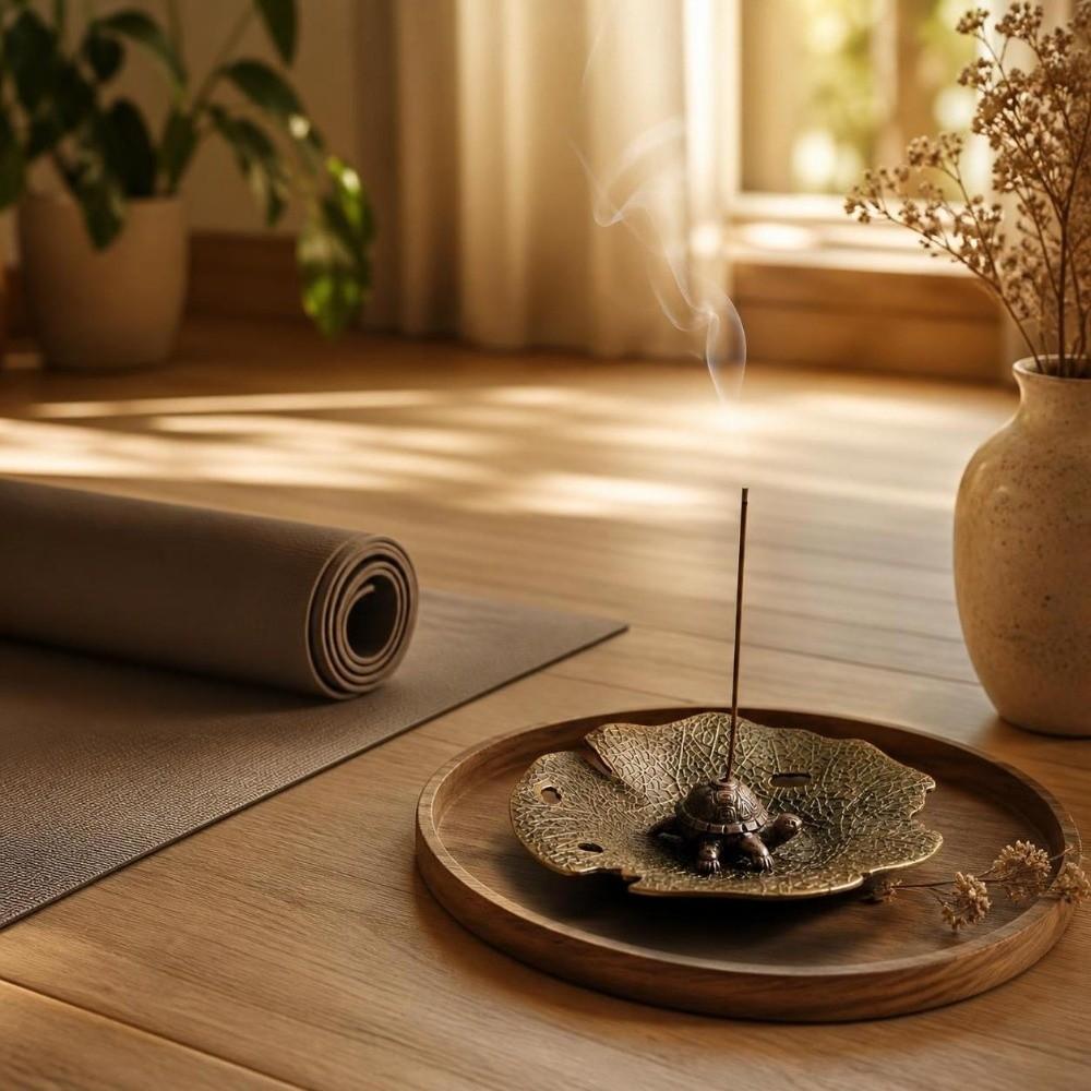 Tortoise Incense Stick Holder Desk Ornaments Incense Burning Tray Creative Incense Burner Yoga