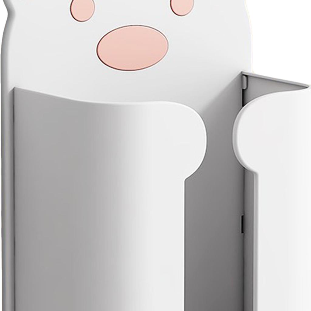 Wandmontierter Taschentuchboxbezug Modern Bärenform Stanzfreier Taschentuchboxbezug Rechteckig für