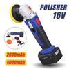 16V Grinder Polishing Machine Car Polisher Sanding Machine Orbit Polish Adjustable Speed Sanding Waxing