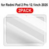 1-2Pcs for Xiaomi Redmi Pad 2 Pro 12.1inch 11inch 9H Anti-scratch Tempered Glass Screen Protector Film for Redmi Pad 2 11" 12.1"