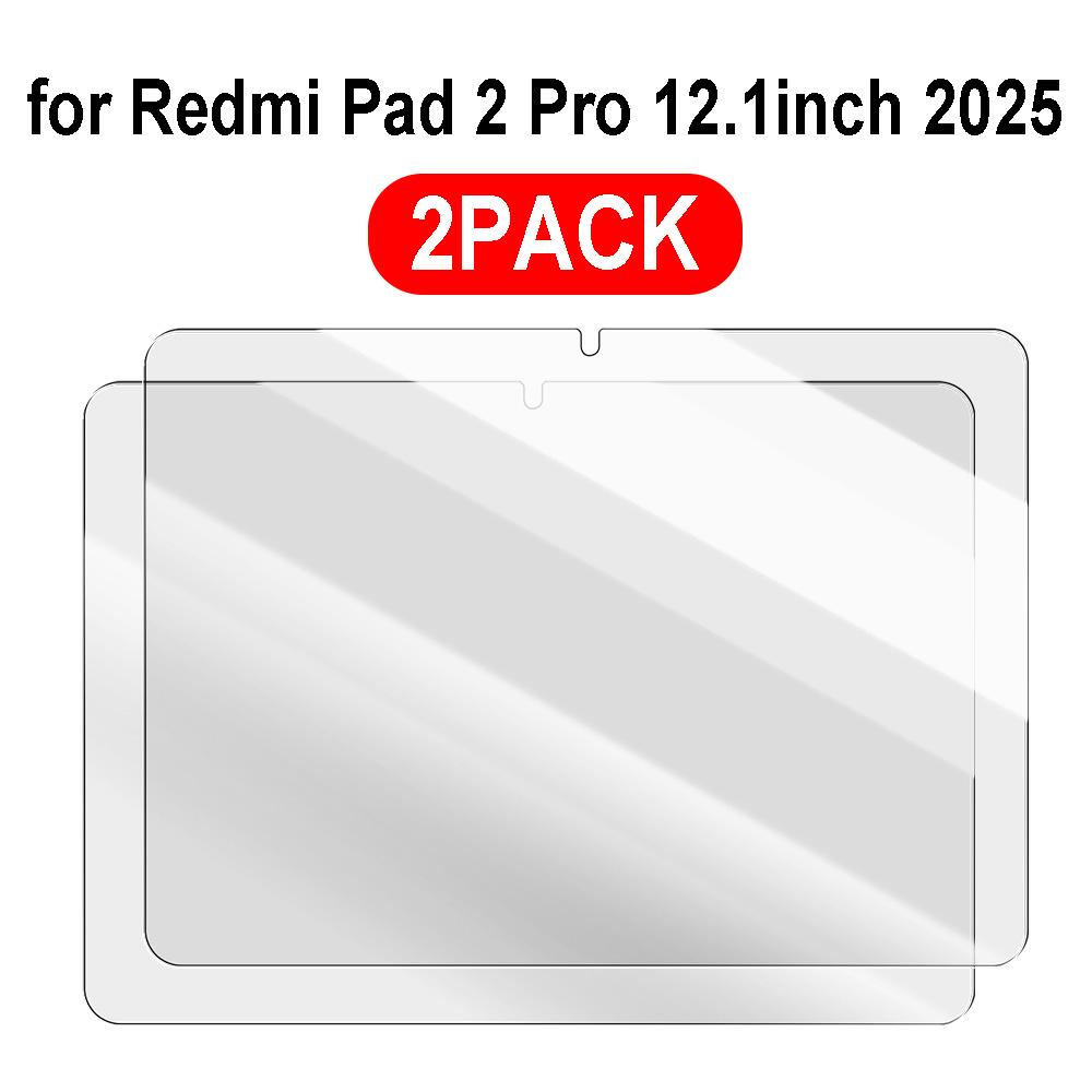 1-2Pcs for Xiaomi Redmi Pad 2 Pro 12.1inch 11inch 9H Anti-scratch Tempered Glass Screen Protector Film for Redmi Pad 2 11" 12.1"