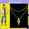 Cyberpunk Edgerunners David Martinez Necklace With Metal Pendant For Cosplay And Gift