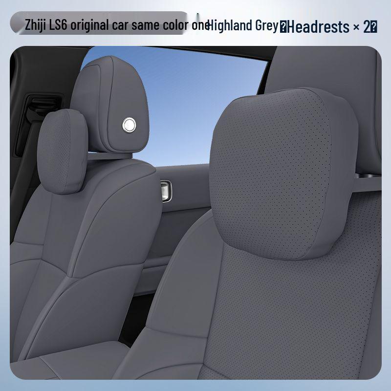 Zeekr LS6 Headrest Lumbar & Neck Support Pillow, Car Interior Essential.