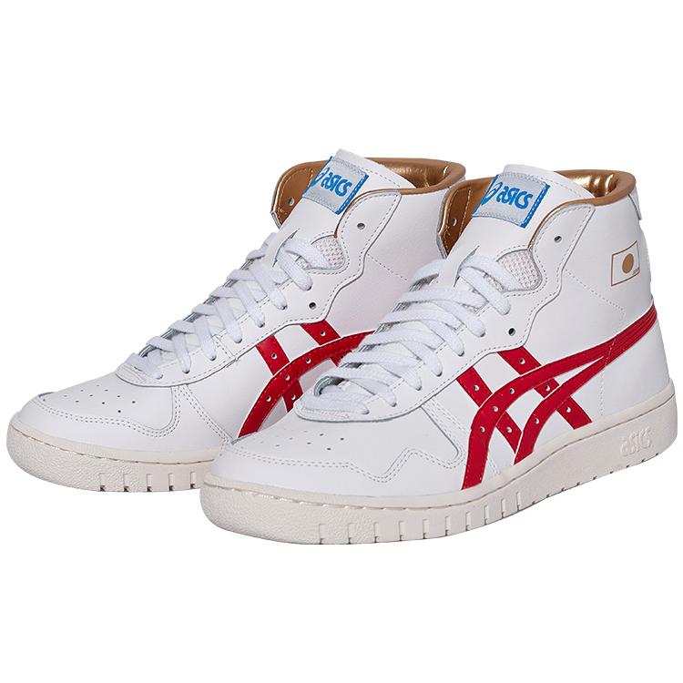 Asics Unisex Japan L Retro White / Red (Unisex) Vintage Basketball Shoes 1203A138 100(S BOX)