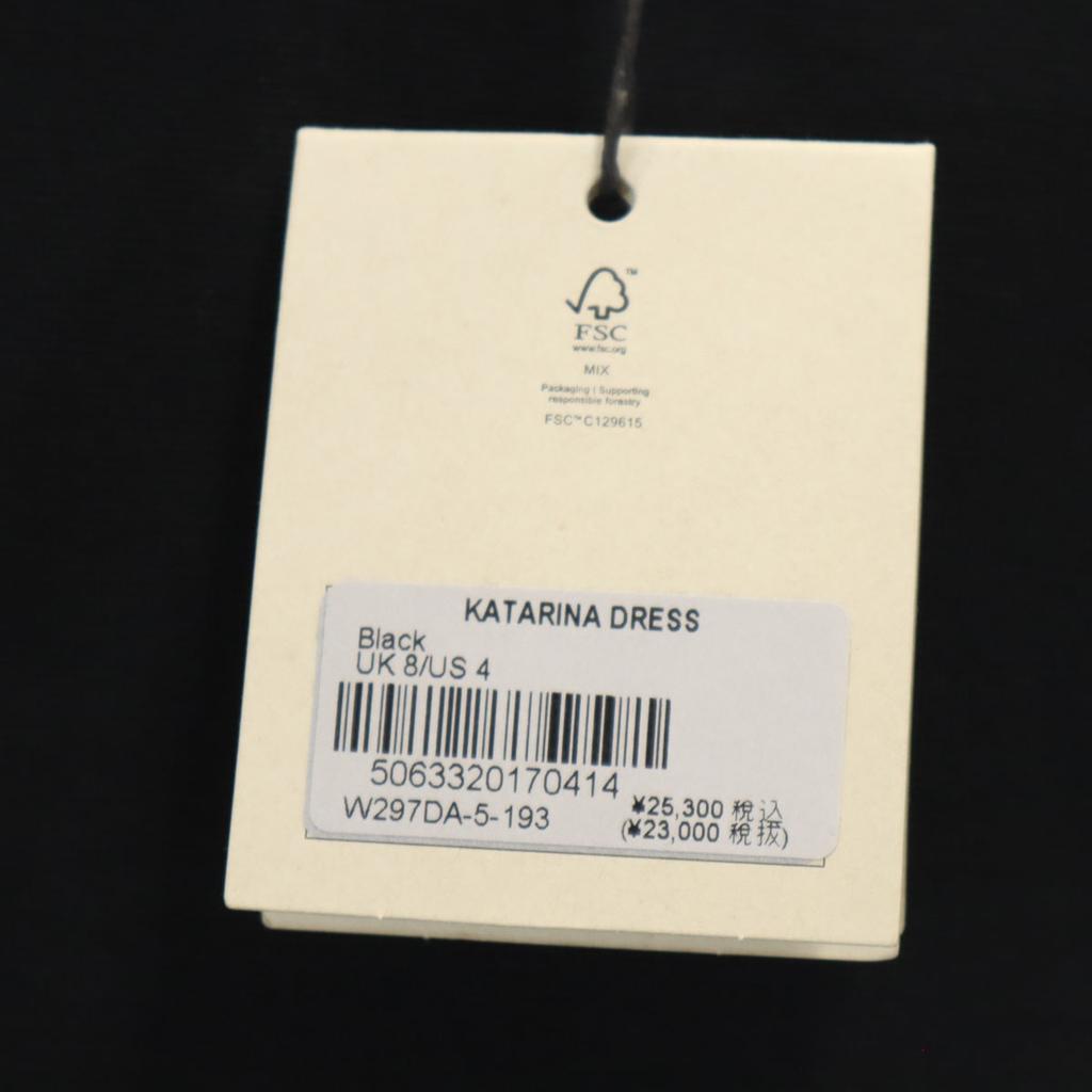 unused ALLSAINTS No sleeve Long dress US4 black Tagged Women Used