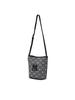 Mlb Classic Monogram Vintage Denim Bucket Bag Ny (Charcoal Grey)