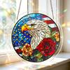 Acryl Puzzle Sonnenfänger, Buntglas-Stil Fensterhänge-Dekoration, Farbenfrohes DIY Sonnenfänger-Set für Haus, Garten, Terrasse, Geschenk für Mama Frauen