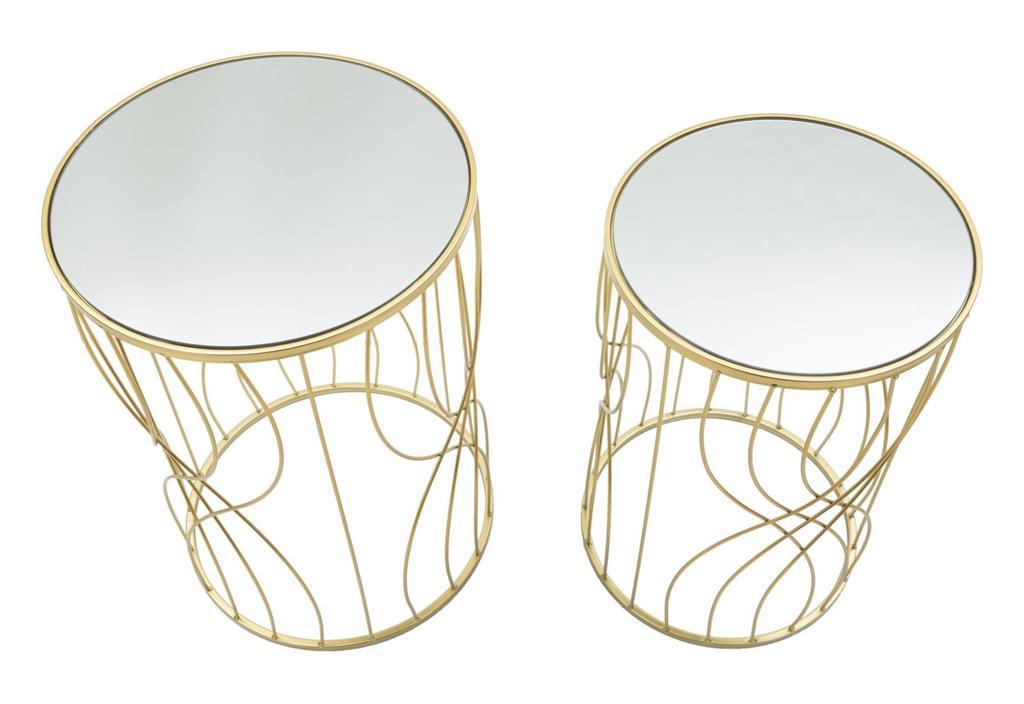 Table Line Set 2Pcs Cm Ø 38X55-33X50
