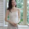 Camisole de Penugem com Renda Pura e Sexy para Outono Inicial 2025 com Bojo Fixo - Colete Emagrecedor Hot Girl para Mulheres