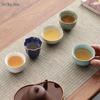 Taodingxuan Five Great Kilns Master Tea Cup Set