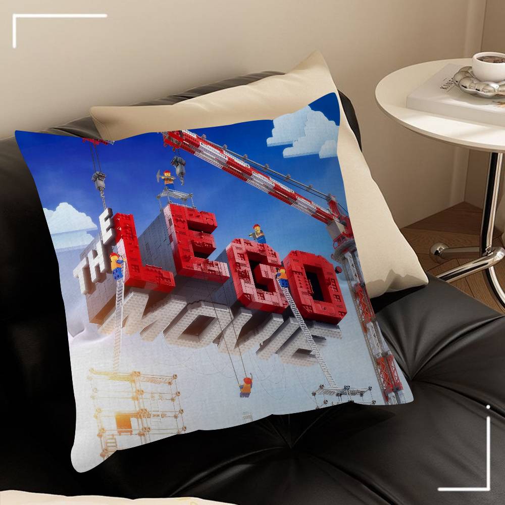 

Personalized picture text home decorative pillows Household Gifts 45x45cm Anime The L-legoes cool Movie 30cmx30cm