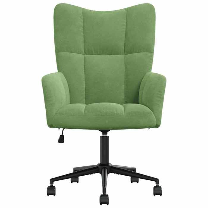VidaXL Chaise de Relaxation Fauteuil de Détente Siège de Relaxation Chaise de Détente Salon Salle de Séjour Intérieur Vert 328175