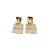 Simple Geometric Cold Wind Stud Earrings Unique Earrings Niche Design Sense High Sense Fresh Earrings