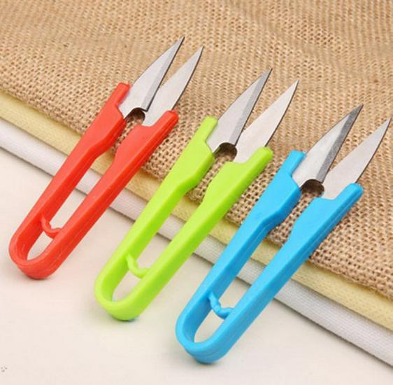 

Ножницы для вышивания U-образной и V-образной формы для обрезки концов ниток, идеально подходят для шитья и вышивки крестиком.