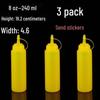 Plastic Squeeze Bottle for Condiments and Sauces