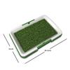 New Reusable, Washable, Splashproof Artificial Grass Dog Potty Training Toilet for Dogs - Pet Supplies Puppy Pad Tray, Pet Dog T