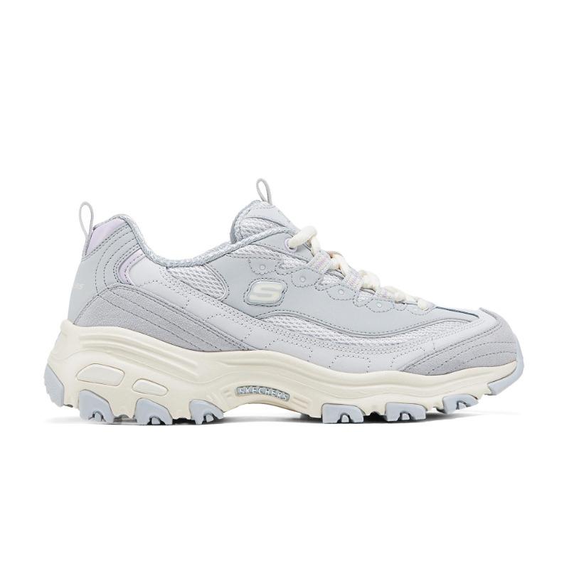 Skechers Sport Lifestyle Women Retro Chunky Low Top Platform Sneakers Grey 13167-LTGY