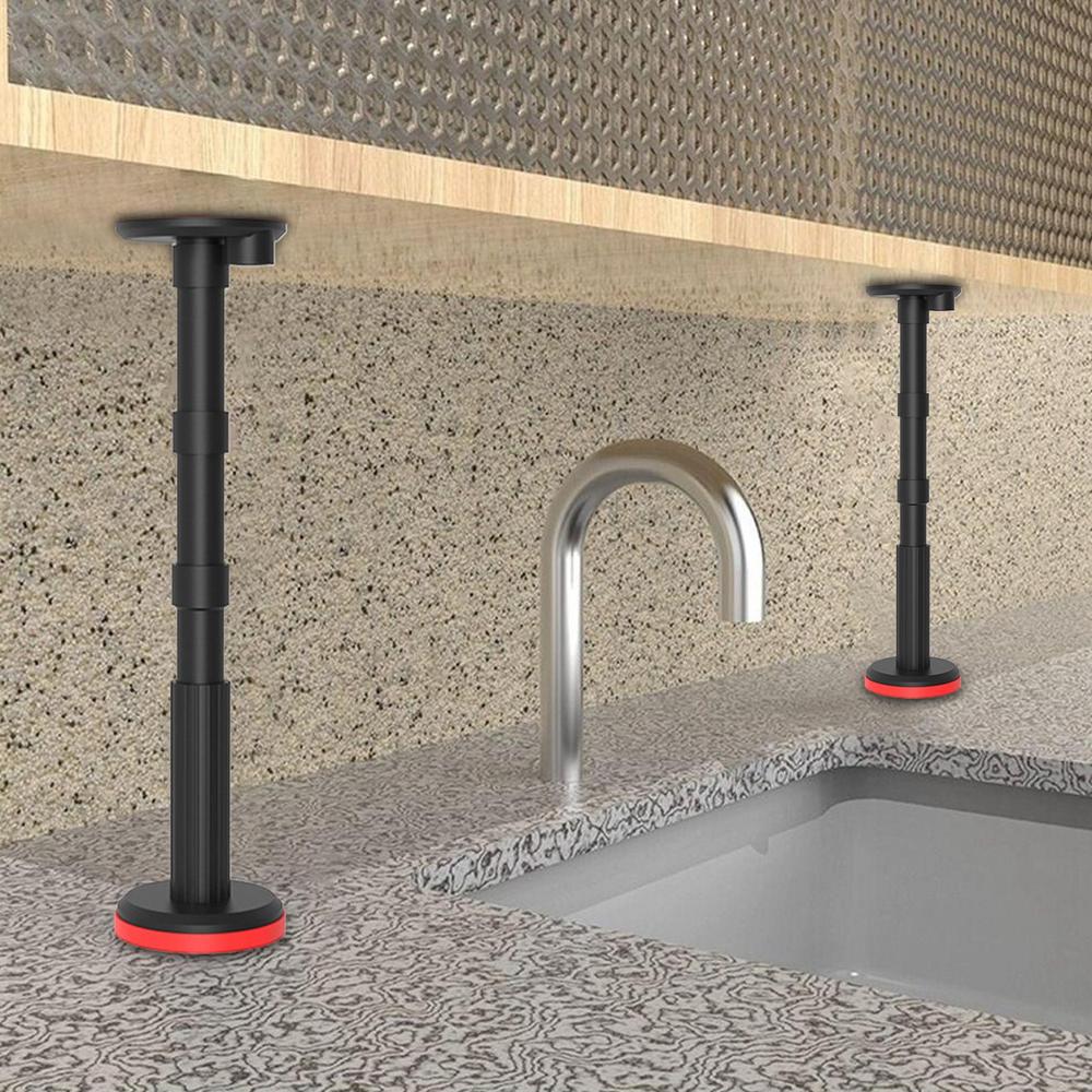 Cabinet Installation Jack 2X Adjustable Support Bracket Lifting Rod For Undermount Sink Mounting Bracket For Kitchen Bathroom