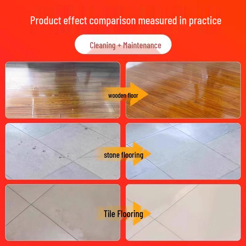 Lemon Scent Floor Cleaner: Long-Lasting Foam Detergent for Powerful Stain Removal On Tiles