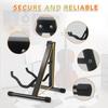 GeeWin A-Frame Foldable Cello Stand 1/8-4/4 Guitar Stand Black Plastic Main Body Rubber Feet