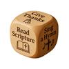 Wooden Quilting Decision Dice Office Stress-Relief Dice Funny Desk Work Dice Handmade Gag Gifts