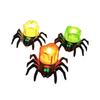 Halloween Pumpkin Lantern Funny Spider Candle Light Atmosphere Holiday Decoration Props Led Ornaments Holiday Gifts
