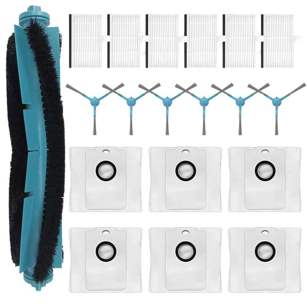 Replacement Main Side Brush Filter Kit for Cecotec For Conga 9990 AI