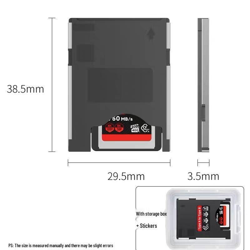 USB 3.2 CFexpress Type B Card Reader, 10Gbps High-Speed Transmission