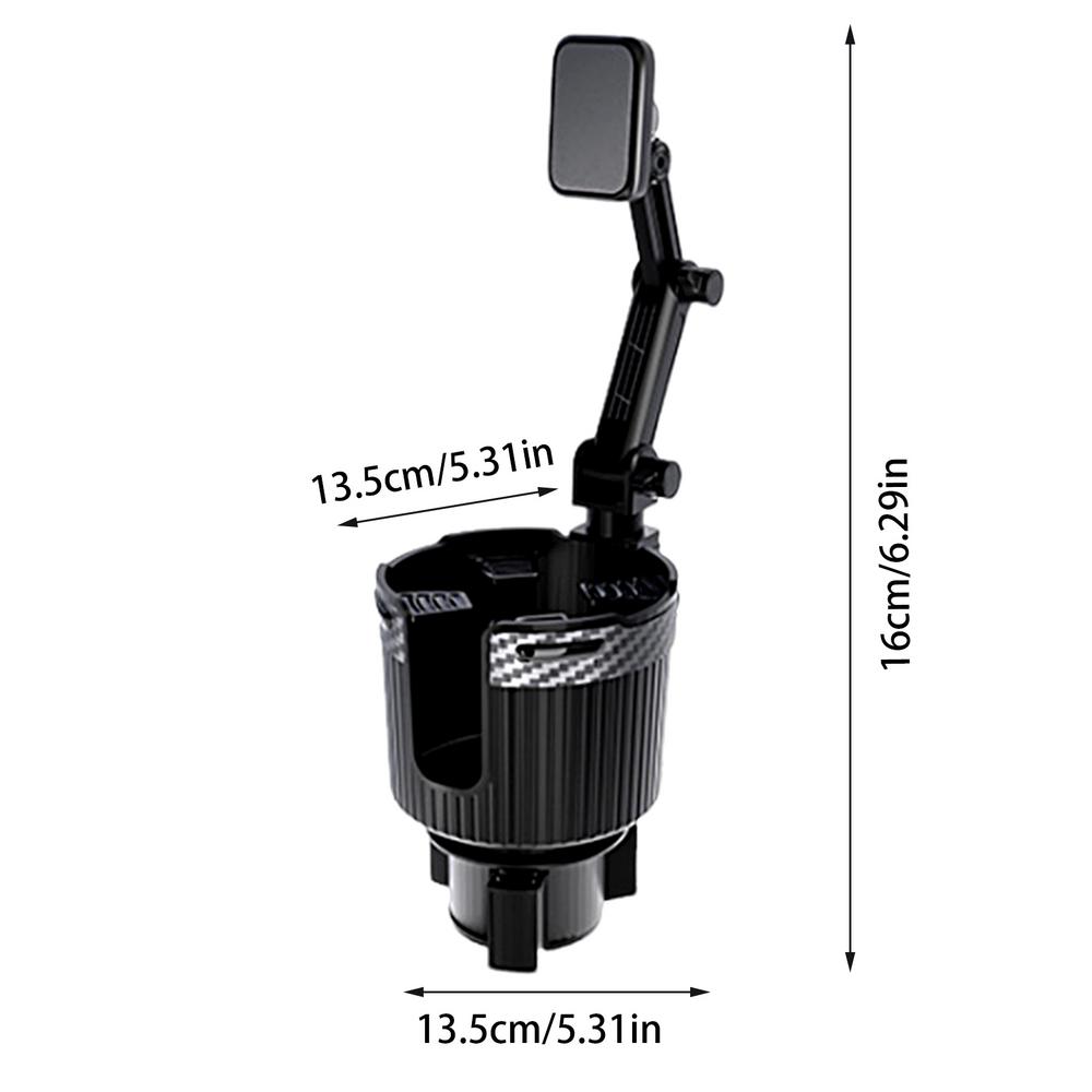 

Автомобильный держатель для стакана с магнитным креплением для телефона, вращающийся на 360 градусов, автомобильный держатель для бутылок с водой для аксессуаров для интерьера Anto