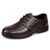 Fashion Genuine Leather Men Casual Shoes Luxury British Business Men Shoes Fashion Round Toe Lace Up Autumn Winter Old Man's Footwear