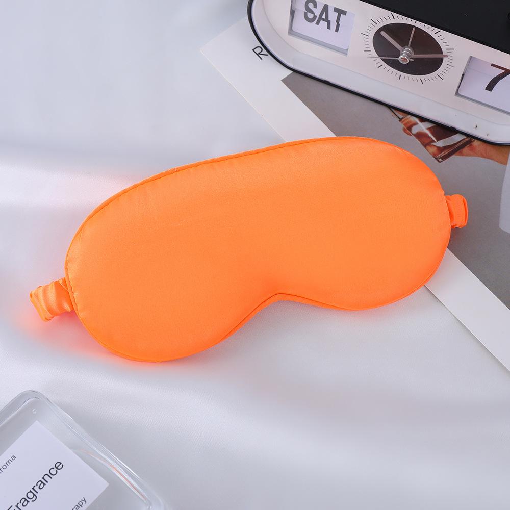 Double-Sided Mulberry Silk Eye Mask with Custom Logo - Light Blocking, Ideal for Travel